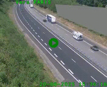 <h2>Caméra routière sur l'autoroute A20 à Saint-Pardoux-l'Ortigier, à la jonction avec l'A89. Vue orientée vers Paris</h2>