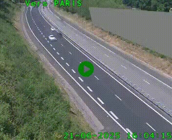 <h2>Caméra routière sur l'autoroute A20 à Saint-Pardoux-l'Ortigier, à la jonction avec l'A89. Vue orientée vers Paris</h2>