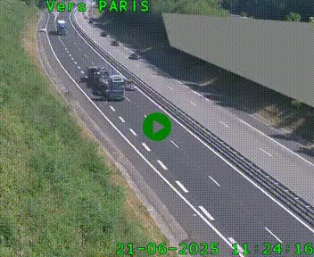 <h2>Caméra routière sur l'autoroute A20 à Saint-Pardoux-l'Ortigier, à la jonction avec l'A89. Vue orientée vers Paris</h2>