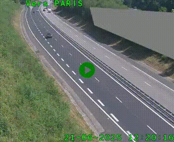 <h2>Caméra routière sur l'autoroute A20 à Saint-Pardoux-l'Ortigier, à la jonction avec l'A89. Vue orientée vers Paris</h2>
