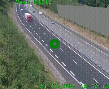 <h2>Caméra routière sur l'autoroute A20 à Saint-Pardoux-l'Ortigier, à la jonction avec l'A89. Vue orientée vers Paris</h2>