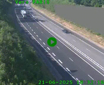 <h2>Caméra routière sur l'autoroute A20 à Saint-Pardoux-l'Ortigier, à la jonction avec l'A89. Vue orientée vers Paris</h2>