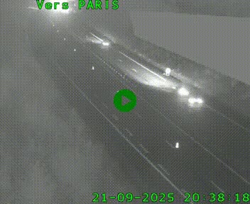<h2>Caméra routière sur l'autoroute A20 à Saint-Pardoux-l'Ortigier, à la jonction avec l'A89. Vue orientée vers Paris</h2>