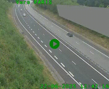 <h2>Caméra routière sur l'autoroute A20 à Saint-Pardoux-l'Ortigier, à la jonction avec l'A89. Vue orientée vers Paris</h2>