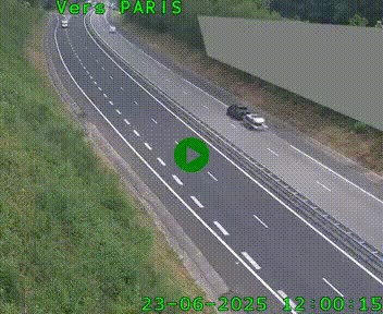<h2>Caméra routière sur l'autoroute A20 à Saint-Pardoux-l'Ortigier, à la jonction avec l'A89. Vue orientée vers Paris</h2>