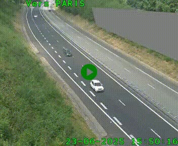 <h2>Caméra routière sur l'autoroute A20 à Saint-Pardoux-l'Ortigier, à la jonction avec l'A89. Vue orientée vers Paris</h2>