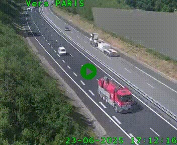 <h2>Caméra routière sur l'autoroute A20 à Saint-Pardoux-l'Ortigier, à la jonction avec l'A89. Vue orientée vers Paris</h2>