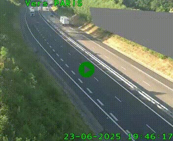 <h2>Caméra routière sur l'autoroute A20 à Saint-Pardoux-l'Ortigier, à la jonction avec l'A89. Vue orientée vers Paris</h2>