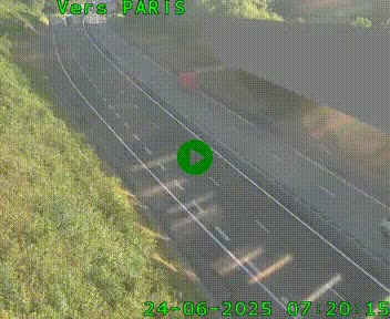 <h2>Caméra routière sur l'autoroute A20 à Saint-Pardoux-l'Ortigier, à la jonction avec l'A89. Vue orientée vers Paris</h2>