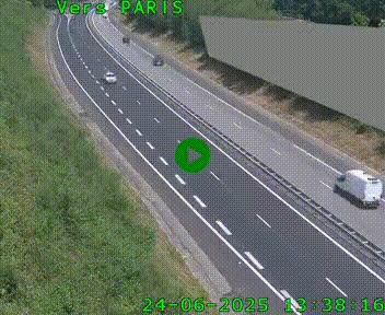 <h2>Caméra routière sur l'autoroute A20 à Saint-Pardoux-l'Ortigier, à la jonction avec l'A89. Vue orientée vers Paris</h2>