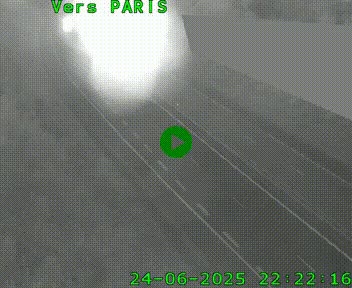<h2>Caméra routière sur l'autoroute A20 à Saint-Pardoux-l'Ortigier, à la jonction avec l'A89. Vue orientée vers Paris</h2>