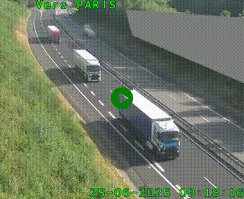 <h2>Caméra routière sur l'autoroute A20 à Saint-Pardoux-l'Ortigier, à la jonction avec l'A89. Vue orientée vers Paris</h2>