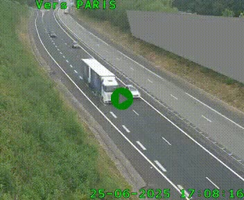 <h2>Caméra routière sur l'autoroute A20 à Saint-Pardoux-l'Ortigier, à la jonction avec l'A89. Vue orientée vers Paris</h2>