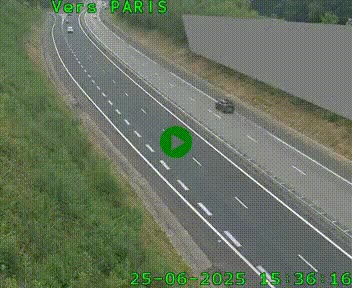 <h2>Caméra routière sur l'autoroute A20 à Saint-Pardoux-l'Ortigier, à la jonction avec l'A89. Vue orientée vers Paris</h2>