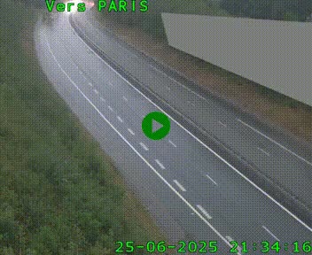 <h2>Caméra routière sur l'autoroute A20 à Saint-Pardoux-l'Ortigier, à la jonction avec l'A89. Vue orientée vers Paris</h2>