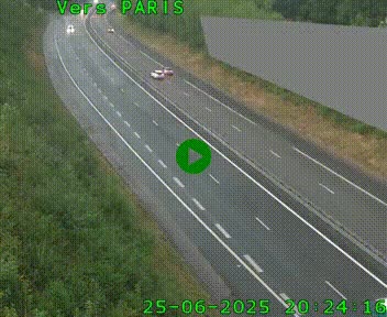 <h2>Caméra routière sur l'autoroute A20 à Saint-Pardoux-l'Ortigier, à la jonction avec l'A89. Vue orientée vers Paris</h2>