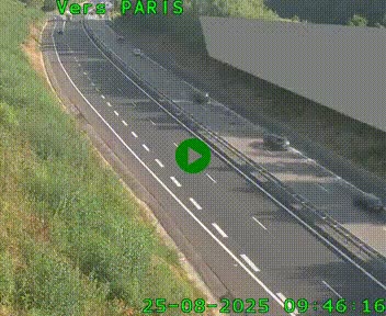 <h2>Caméra routière sur l'autoroute A20 à Saint-Pardoux-l'Ortigier, à la jonction avec l'A89. Vue orientée vers Paris</h2>