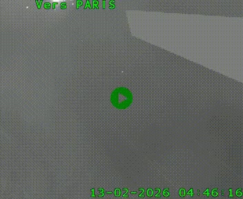 Caméra routière sur l'autoroute A20 à Saint-Pardoux-l'Ortigier, à la jonction avec l'A89. Vue orientée vers Paris