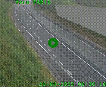 <h2>Caméra routière sur l'autoroute A20 à Saint-Pardoux-l'Ortigier, à la jonction avec l'A89. Vue orientée vers Paris</h2>