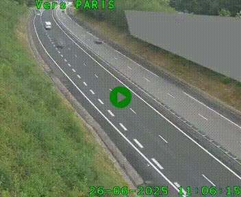 <h2>Caméra routière sur l'autoroute A20 à Saint-Pardoux-l'Ortigier, à la jonction avec l'A89. Vue orientée vers Paris</h2>