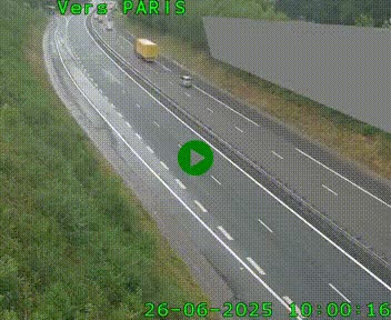 <h2>Caméra routière sur l'autoroute A20 à Saint-Pardoux-l'Ortigier, à la jonction avec l'A89. Vue orientée vers Paris</h2>