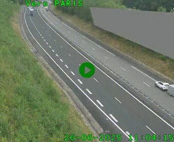 <h2>Caméra routière sur l'autoroute A20 à Saint-Pardoux-l'Ortigier, à la jonction avec l'A89. Vue orientée vers Paris</h2>