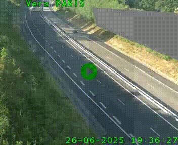 <h2>Caméra routière sur l'autoroute A20 à Saint-Pardoux-l'Ortigier, à la jonction avec l'A89. Vue orientée vers Paris</h2>
