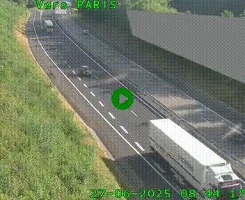 <h2>Caméra routière sur l'autoroute A20 à Saint-Pardoux-l'Ortigier, à la jonction avec l'A89. Vue orientée vers Paris</h2>