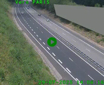 <h2>Caméra routière sur l'autoroute A20 à Saint-Pardoux-l'Ortigier, à la jonction avec l'A89. Vue orientée vers Paris</h2>