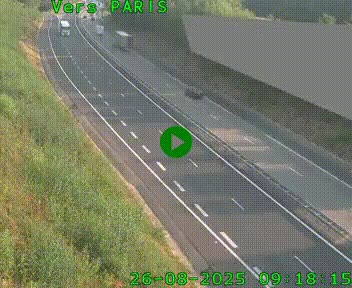 <h2>Caméra routière sur l'autoroute A20 à Saint-Pardoux-l'Ortigier, à la jonction avec l'A89. Vue orientée vers Paris</h2>
