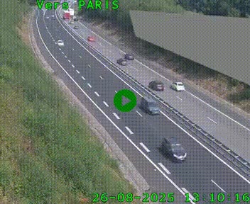 <h2>Caméra routière sur l'autoroute A20 à Saint-Pardoux-l'Ortigier, à la jonction avec l'A89. Vue orientée vers Paris</h2>