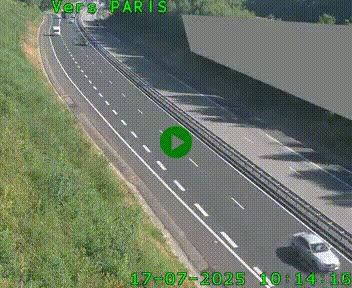 <h2>Caméra routière sur l'autoroute A20 à Saint-Pardoux-l'Ortigier, à la jonction avec l'A89. Vue orientée vers Paris</h2>