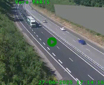 <h2>Caméra routière sur l'autoroute A20 à Saint-Pardoux-l'Ortigier, à la jonction avec l'A89. Vue orientée vers Paris</h2>