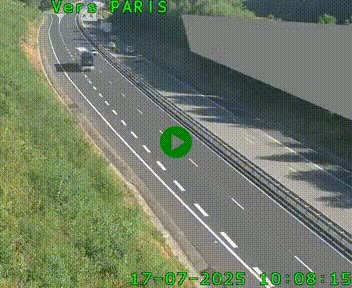 <h2>Caméra routière sur l'autoroute A20 à Saint-Pardoux-l'Ortigier, à la jonction avec l'A89. Vue orientée vers Paris</h2>