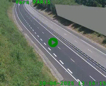 <h2>Caméra routière sur l'autoroute A20 à Saint-Pardoux-l'Ortigier, à la jonction avec l'A89. Vue orientée vers Paris</h2>