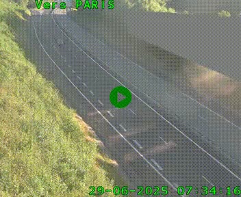 <h2>Caméra routière sur l'autoroute A20 à Saint-Pardoux-l'Ortigier, à la jonction avec l'A89. Vue orientée vers Paris</h2>