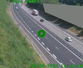 <h2>Caméra routière sur l'autoroute A20 à Saint-Pardoux-l'Ortigier, à la jonction avec l'A89. Vue orientée vers Paris</h2>