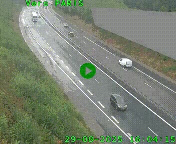 <h2>Caméra routière sur l'autoroute A20 à Saint-Pardoux-l'Ortigier, à la jonction avec l'A89. Vue orientée vers Paris</h2>