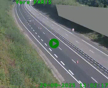<h2>Caméra routière sur l'autoroute A20 à Saint-Pardoux-l'Ortigier, à la jonction avec l'A89. Vue orientée vers Paris</h2>