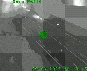 <h2>Caméra routière sur l'autoroute A20 à Saint-Pardoux-l'Ortigier, à la jonction avec l'A89. Vue orientée vers Paris</h2>
