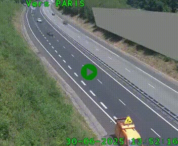 <h2>Caméra routière sur l'autoroute A20 à Saint-Pardoux-l'Ortigier, à la jonction avec l'A89. Vue orientée vers Paris</h2>