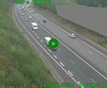 <h2>Caméra routière sur l'autoroute A20 à Saint-Pardoux-l'Ortigier, à la jonction avec l'A89. Vue orientée vers Paris</h2>
