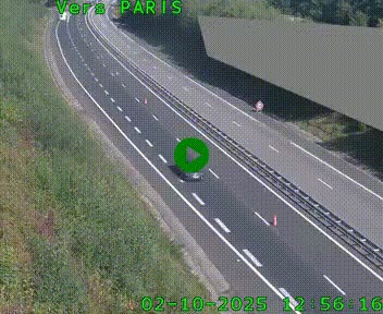 <h2>Caméra routière sur l'autoroute A20 à Saint-Pardoux-l'Ortigier, à la jonction avec l'A89. Vue orientée vers Paris</h2>