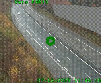 <h2>Caméra routière sur l'autoroute A20 à Saint-Pardoux-l'Ortigier, à la jonction avec l'A89. Vue orientée vers Paris</h2>