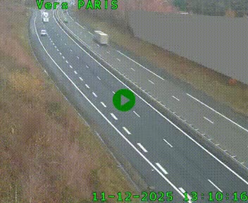 <h2>Caméra routière sur l'autoroute A20 à Saint-Pardoux-l'Ortigier, à la jonction avec l'A89. Vue orientée vers Paris</h2>