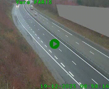 <h2>Caméra routière sur l'autoroute A20 à Saint-Pardoux-l'Ortigier, à la jonction avec l'A89. Vue orientée vers Paris</h2>