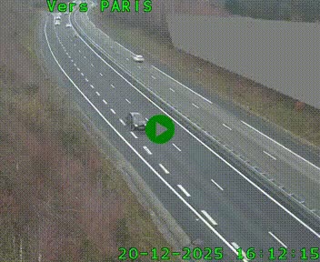 <h2>Caméra routière sur l'autoroute A20 à Saint-Pardoux-l'Ortigier, à la jonction avec l'A89. Vue orientée vers Paris</h2>