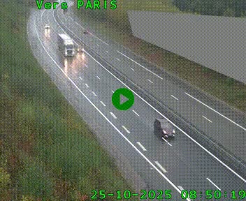 <h2>Caméra routière sur l'autoroute A20 à Saint-Pardoux-l'Ortigier, à la jonction avec l'A89. Vue orientée vers Paris</h2>