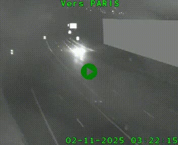 <h2>Caméra routière sur l'autoroute A20 à Brive-la-Gaillarde, à la jonction avec l'A89. Vue orientée vers Paris</h2>