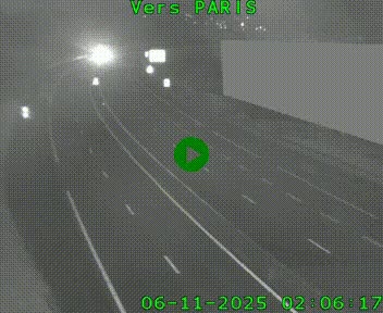 <h2>Caméra routière sur l'autoroute A20 à Brive-la-Gaillarde, à la jonction avec l'A89. Vue orientée vers Paris</h2>